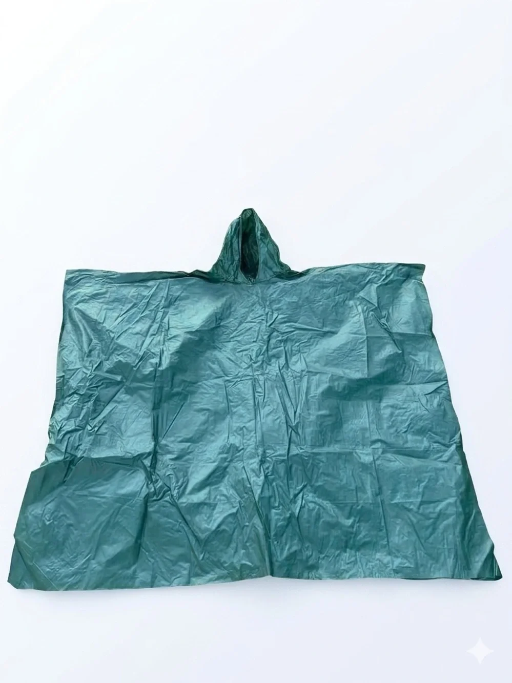 Michigan State University MSU Spartans Green Hooded Rain Poncho One Size